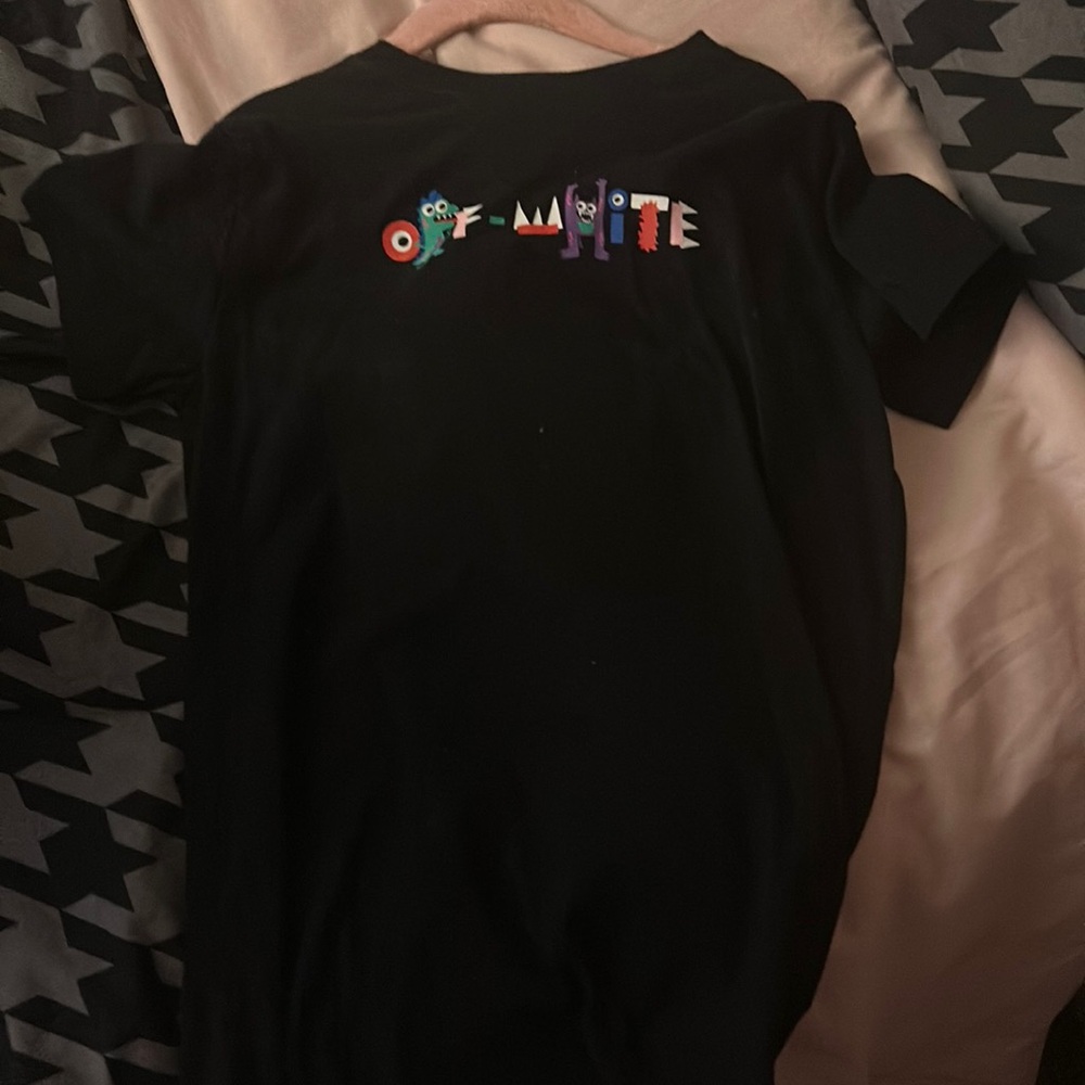 Toddler off white shirt dress